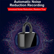 Q11 Intelligent HD Noise Reduction Lock Voice Recorder, Capacity:32GB(Black)