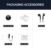 Q37 Intelligent HD Noise Reduction Voice Recorder, Capacity:32GB(Black)