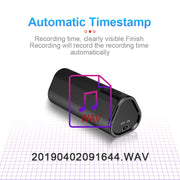 Q51 Intelligent HD Noise Reduction Remote Voice Control Recorder, Capacity:8GB(Black)