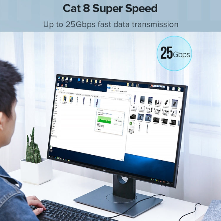 UGREEN CAT8 Ethernet Network LAN Cable, Length:2m