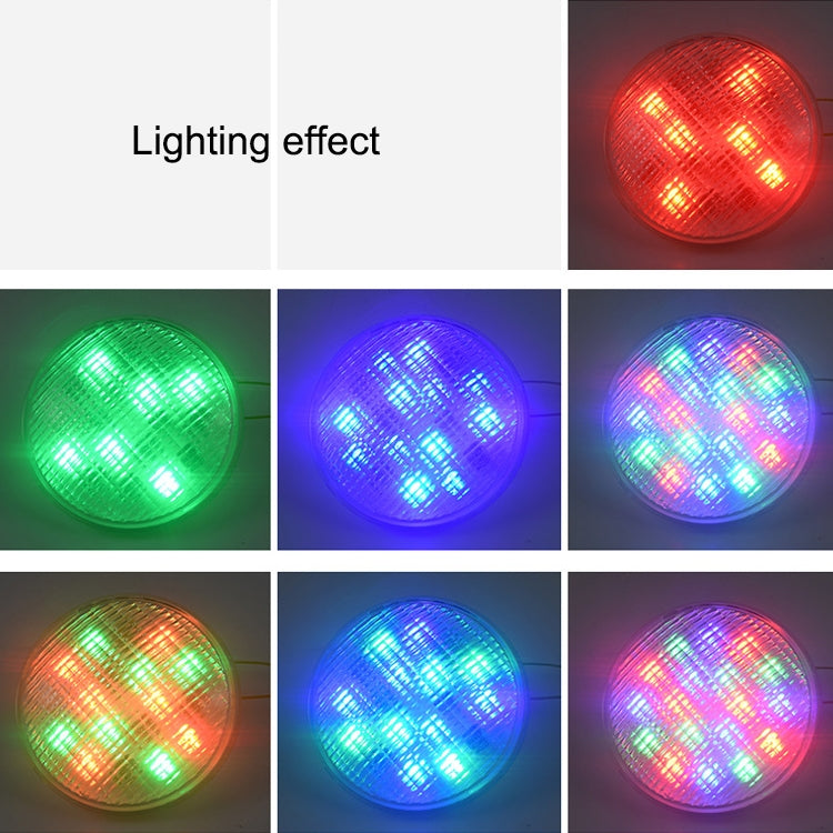 9W LED Recessed Swimming Pool Light Underwater Light Source(Colorful Light)