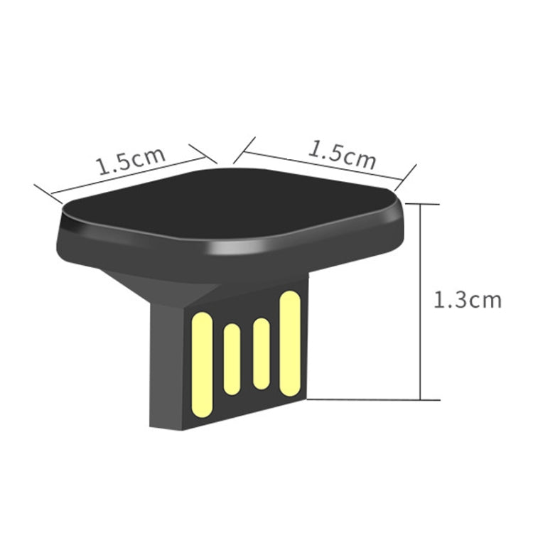 Car USB Interface Mini Metal U Disk, Capacity:16GB