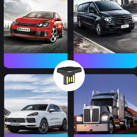 Car USB Interface Mini Metal U Disk, Capacity:16GB