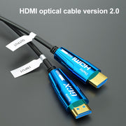HDMI 2.0 Male to HDMI 2.0 Male 4K HD Active Optical Cable, Cable Length:100m