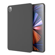 For iPad Pro 11 inch 2022 / 2021 / 2020 Mutural Silicone Microfiber Tablet Case(Black)