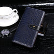 For Honor 60 Pro idewei Crocodile Texture Leather Phone Case(Dark Blue) - free shipping - PMC TechLife - Order now!