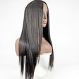 Centre-parted Long Straight Wig Headgear for Women(Black) - free shipping - PMC TechLife - Order now!