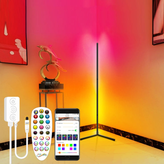 GVVOOHOME LED Symphony Remote Control Floor Atmosphere Light, Power Supply:USB