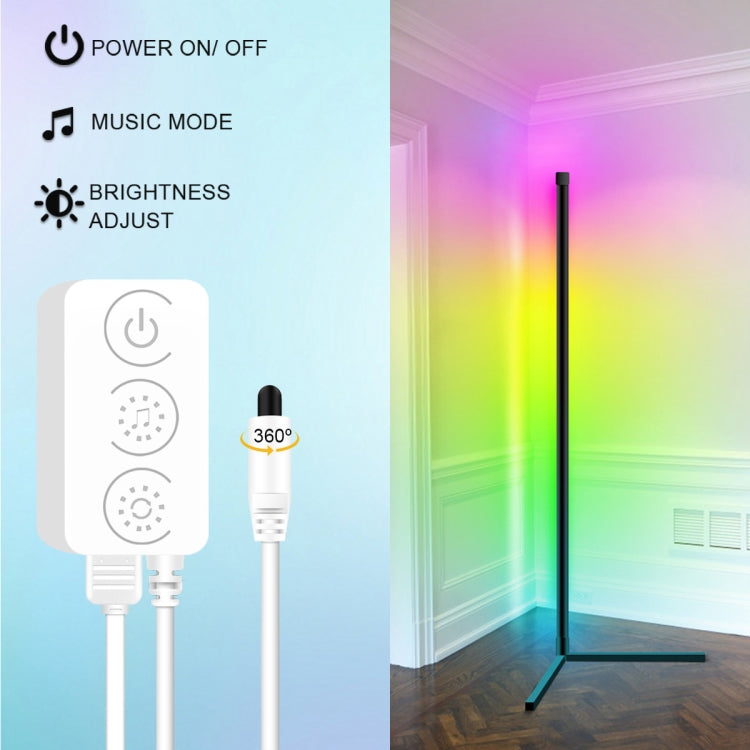 GVVOOHOME LED Symphony Remote Control Floor Atmosphere Light, Power Supply:US Plug