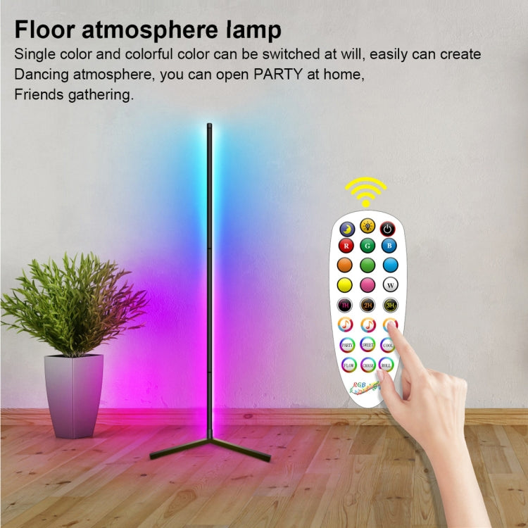 GVVOOHOME LED Symphony Remote Control Floor Atmosphere Light, Power Supply:US Plug