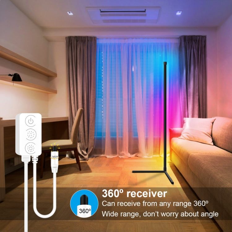 GVVOOHOME LED Symphony Remote Control Floor Atmosphere Light, Power Supply:EU Plug