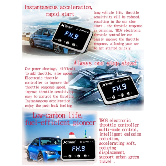 For Perodua Bezza TROS TS-6Drive Potent Booster Electronic Throttle Controller