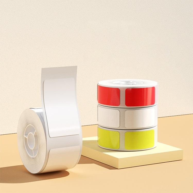 10 x 25mm 240 Sheets Thermal Printing Label Paper Stickers For NiiMbot D101 / D11(White)