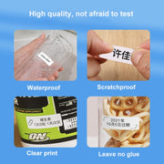 25 x 30mm 195 Sheets Thermal Printing Label Paper Stickers For NiiMbot D101 / D11(White)