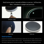 Car AcrylicColorful USB Charger Water Cup Groove LED Atmosphere Light(Socks)