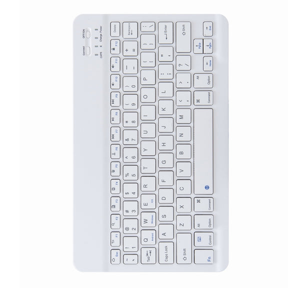 H-102 Bluetooth Keyboard Leather Case with Rear Three-fold Holder For iPad 10.2 2020 & 2019 / Pro 10.5 inch(Rainbow)