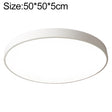 Macaron LED Round Ceiling Lamp, White Light, Size:50cm(White) - Celling Lights & Chandeliers by PMc TechLife | Online Shopping South Africa | PMc TechLife | Buy Now Pay Later Mobicred