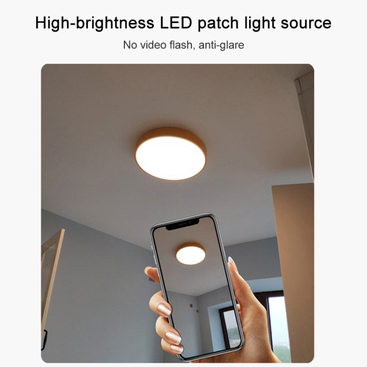 Macaron LED Round Ceiling Lamp, White Light, Size:60cm(Yellow)