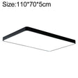 Macaron LED Rectangle Ceiling Lamp, White Light, Size:110x70cm(Black) - free shipping - PMc TechLife - Order now!