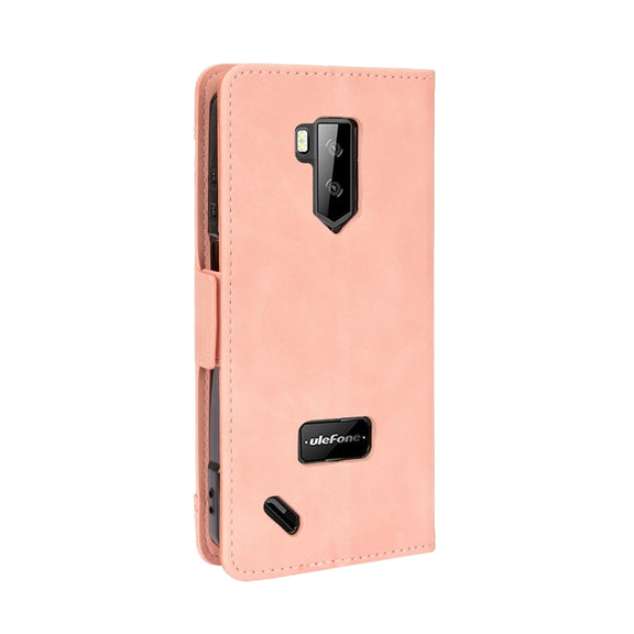 For Ulefone Armor X9 Skin Feel Calf Pattern Leather Phone Case(Pink)