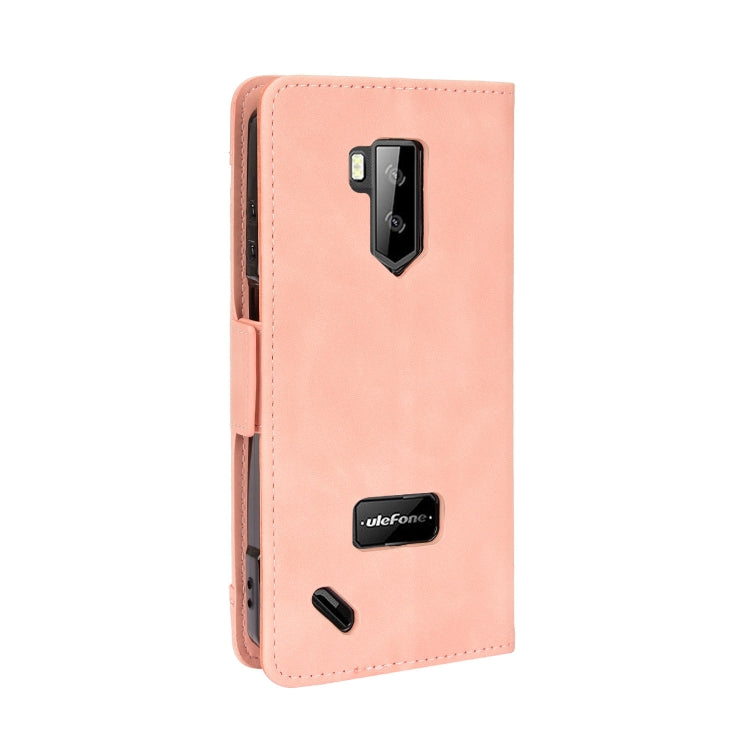 For Ulefone Armor X9 Skin Feel Calf Pattern Leather Phone Case(Pink)