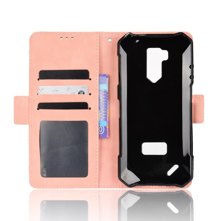 For Ulefone Armor X9 Skin Feel Calf Pattern Leather Phone Case(Pink)