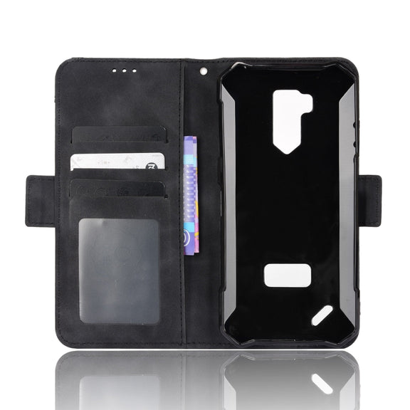 For Ulefone Armor X9 Skin Feel Calf Pattern Leather Phone Case(Black)