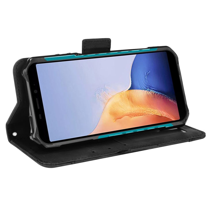 For Ulefone Armor X9 Skin Feel Calf Pattern Leather Phone Case(Black)
