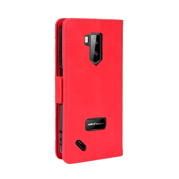 For Ulefone Armor X9 Skin Feel Calf Pattern Leather Phone Case(Red)