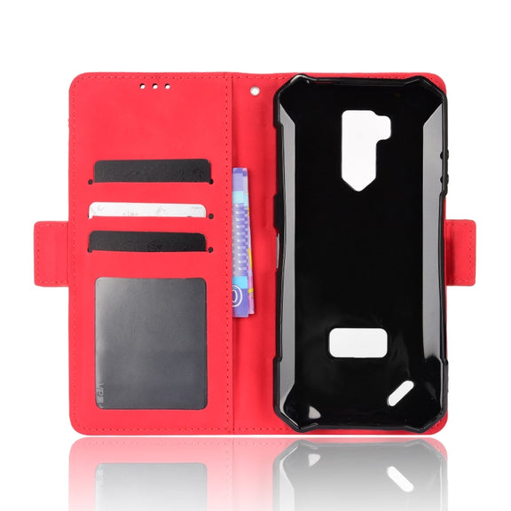 For Ulefone Armor X9 Skin Feel Calf Pattern Leather Phone Case(Red)