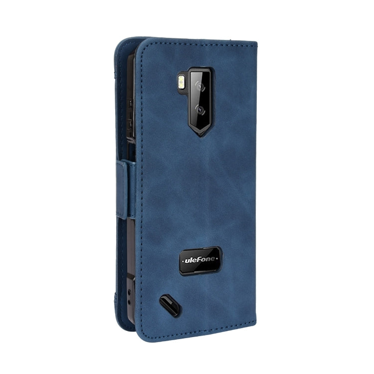 For Ulefone Armor X9 Skin Feel Calf Pattern Leather Phone Case(Blue)