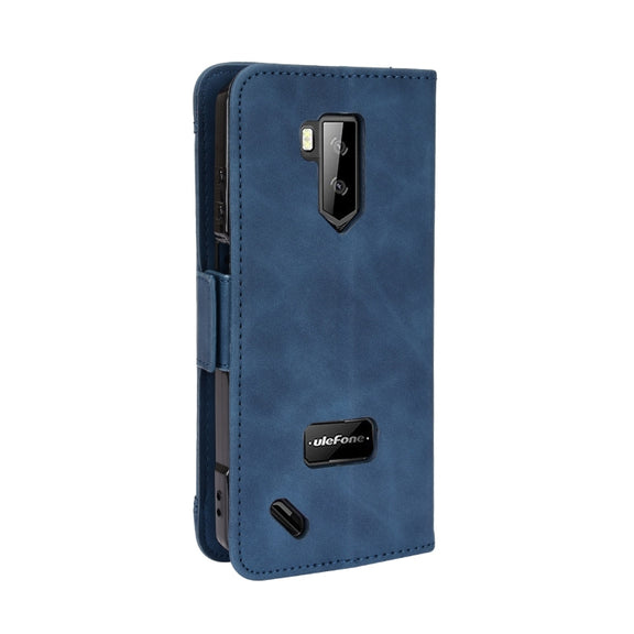 For Ulefone Armor X9 Skin Feel Calf Pattern Leather Phone Case(Blue)