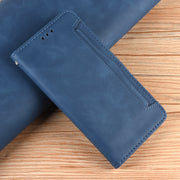 For Ulefone Armor X9 Skin Feel Calf Pattern Leather Phone Case(Blue)