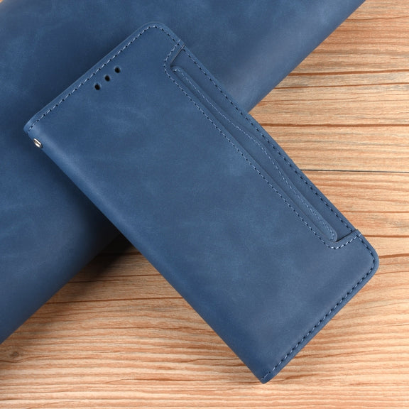 For Ulefone Armor X9 Skin Feel Calf Pattern Leather Phone Case(Blue)