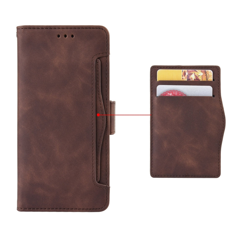 For Ulefone Armor X9 Skin Feel Calf Pattern Leather Phone Case(Brown)