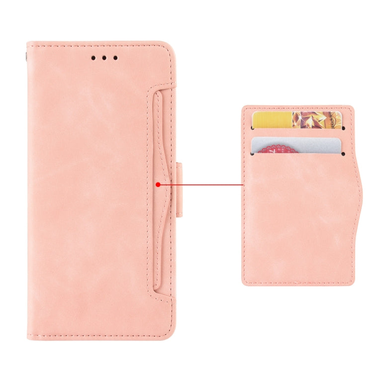 For Ulefone Note 6 / Note 6P Skin Feel Calf Pattern Leather Phone Case(Pink)