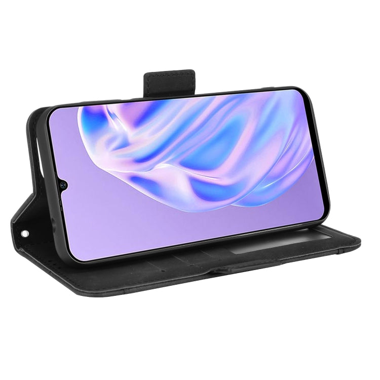 For Ulefone Note 6 / Note 6P Skin Feel Calf Pattern Leather Phone Case(Black)