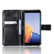 For Ulefone Armor X9 Retro Crazy Horse Texture Leather Phone Case(Black)