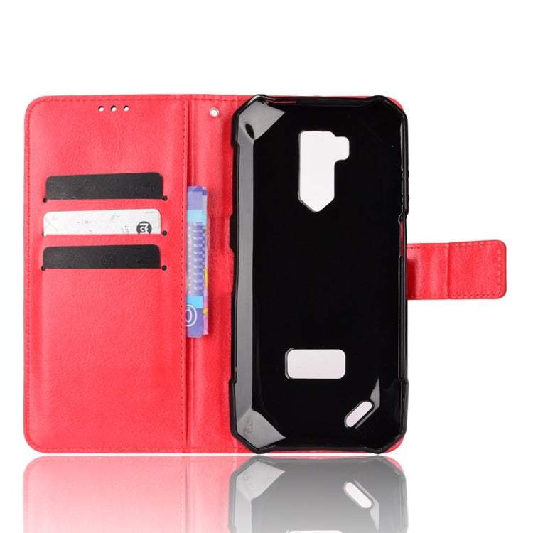 For Ulefone Armor X9 Retro Crazy Horse Texture Leather Phone Case(Red)
