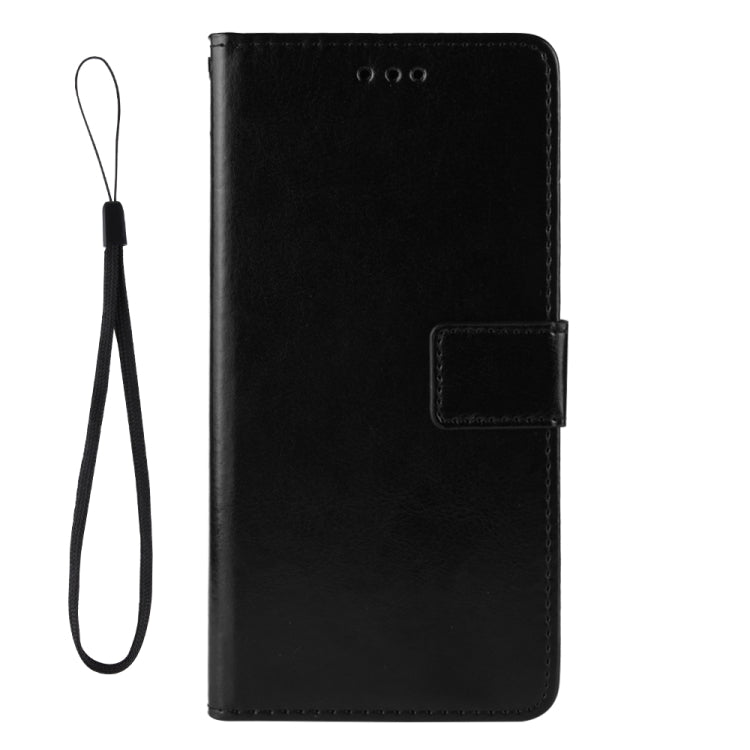 For Ulefone Note 6/ Note 6P Retro Crazy Horse Texture Leather Phone Case(Black)