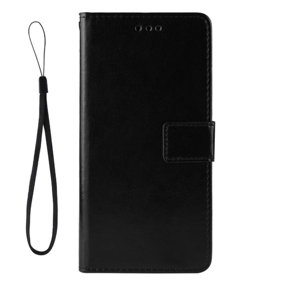 For Ulefone Note 6/ Note 6P Retro Crazy Horse Texture Leather Phone Case(Black)