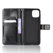 For Ulefone Note 6/ Note 6P Retro Crazy Horse Texture Leather Phone Case(Black)