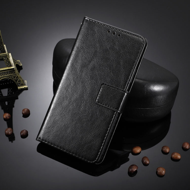 For Ulefone Note 6/ Note 6P Retro Crazy Horse Texture Leather Phone Case(Black)