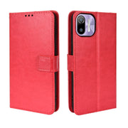 For Ulefone Note 6/ Note 6P Retro Crazy Horse Texture Leather Phone Case(Red)