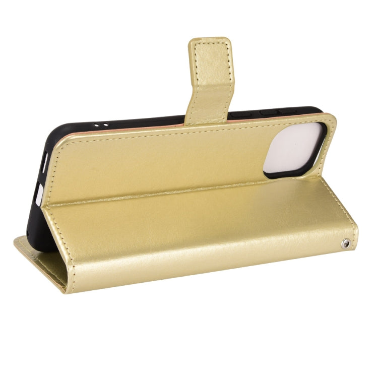 For Ulefone Note 6/ Note 6P Retro Crazy Horse Texture Leather Phone Case(Gold)