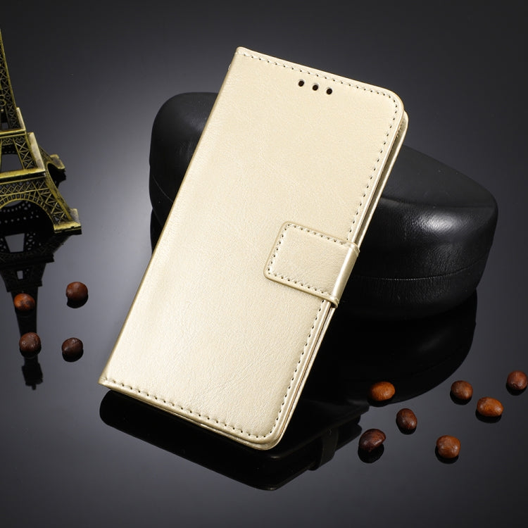 For Ulefone Note 6/ Note 6P Retro Crazy Horse Texture Leather Phone Case(Gold)