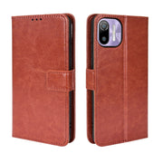 For Ulefone Note 6/ Note 6P Retro Crazy Horse Texture Leather Phone Case(Brown)