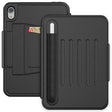 For iPad mini 6 Smart B Magnetic Leather Tablet Case(Black) - iPad mini 6 Cases by PMC TechLife | Online Shopping South Africa | PMC TechLife