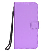 For Ulefone Armor X9 Diamond Texture Leather Phone Case(Purple)