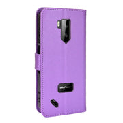 For Ulefone Armor X9 Diamond Texture Leather Phone Case(Purple)